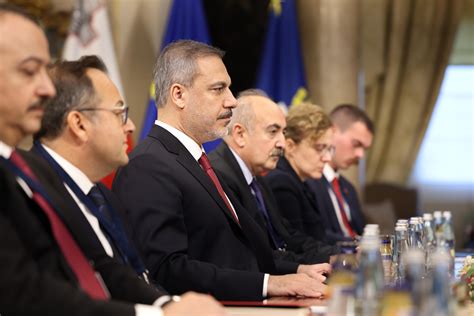Dışişleri Bakanı Fidan, Malta Cumhurbaşkanı Vella ile bir araya geldi